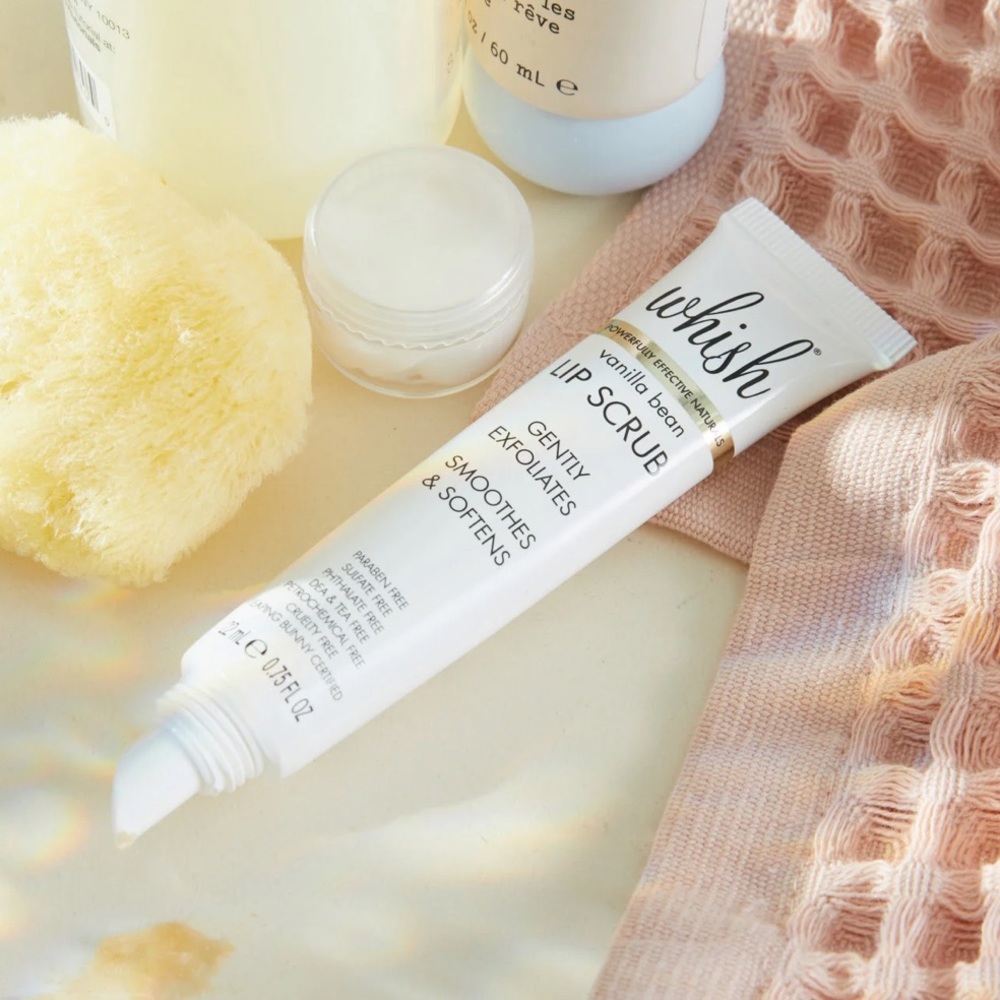 Whish Vanilla Bean Lip Scrub